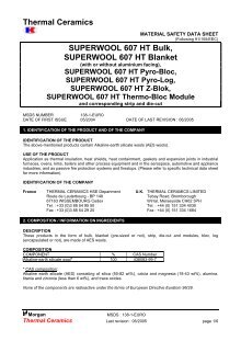 Flatness 1300 Superwool 607 Ht Ceramic Fibre Blanket Low Thermal Conductivity Buy 1300 Superwool 607 Ht Ceramic Fibre Blanket Low Thermal Conductivity 96kg M3 Density Insulation Ceramic Fiber Blanketlow Thermal Conductivity Blanket Industry Low