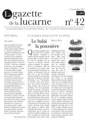 Lucarne No42_15 nov 011.pdf - La lucarne des Ã©crivains - Free
