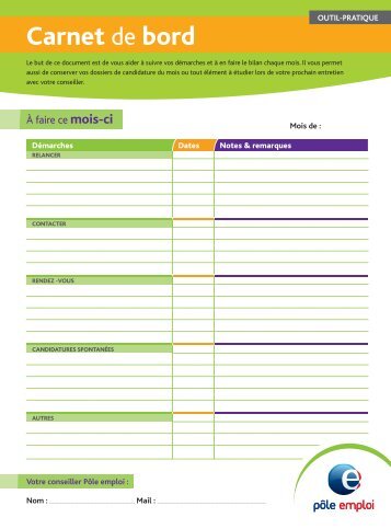 Carnet de bord