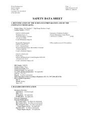 SAFETY DATA SHEET - HACH LANGE