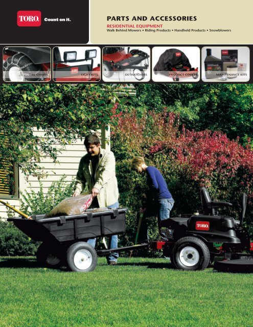 PARTS AND ACCESSORIES - Brand New Mowers