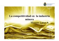 La competitividad en la industria minera Marcos Lima A.