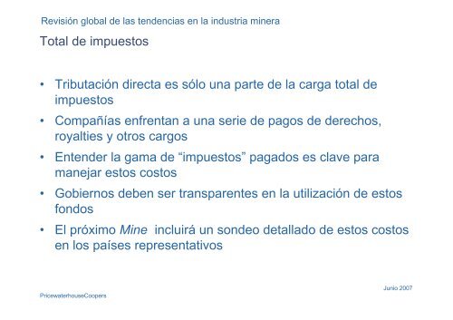 La competitividad en la industria minera Marcos Lima A.