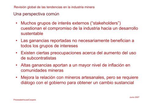 La competitividad en la industria minera Marcos Lima A.