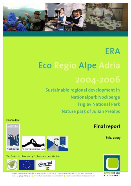 ERA Eco Regio Alpe Adria 2004-2006 - Allianz in den Alpen