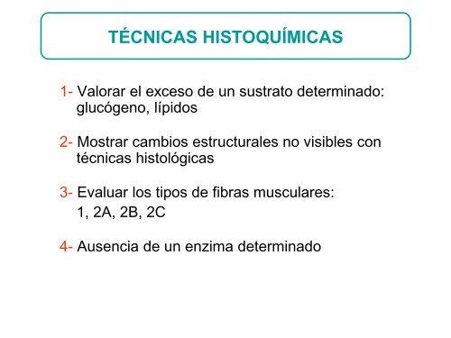 TÃ¨cnicas de histoquimica ,IHQ y utilidad diagnostica en patologÃ­a ...