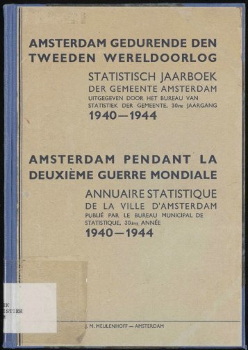 1940-1944 statistisch jaarboek der gemeente amsterdam
