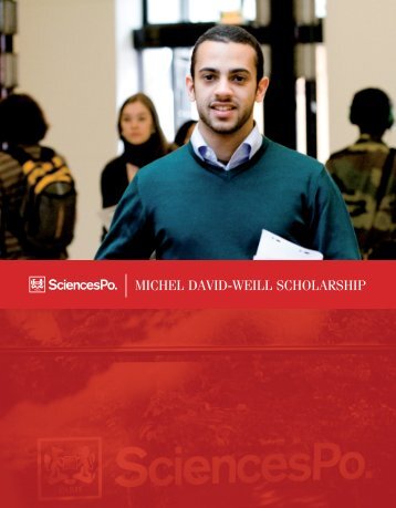 MICHEL DAVID-WEILL SCHOLARSHIP - Sciences Po