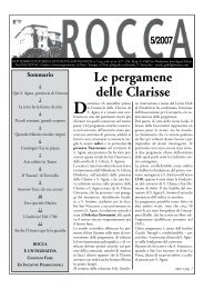 Le pergamene delle Clarisse - La Rocca - il giornale di Sant'Agata ...