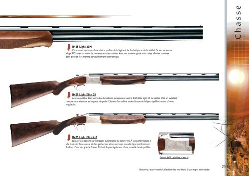 fusils superposes - Browning International