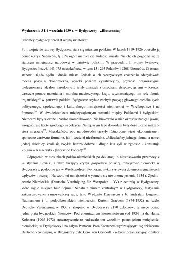 Wydarzenia 3 i 4 wrzeÅnia w Bydgoszczy