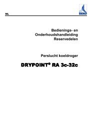 DRYPOINT RA 3c-32c_manual_nl_2009_11 - BEKO ...