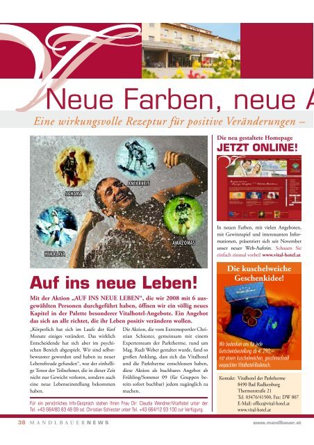 News 2008 - Mandlbauer Bau GmbH