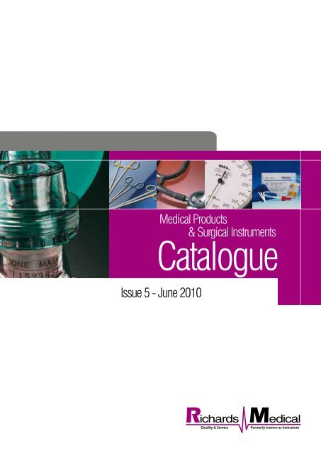 Full Product Catalogue PDF - Richards Medical