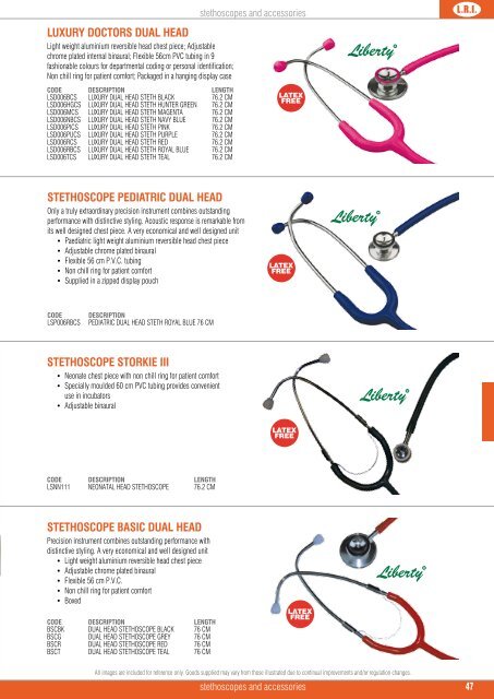 Full Product Catalogue PDF - Richards Medical