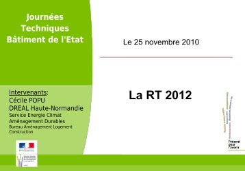 RT 2012 - DREAL Haute-Normandie