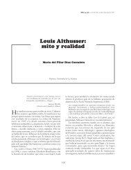 Louis Althusser: mito y realidad - Temas