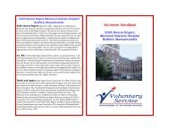 Volunteer Handbook - Edith Nourse Rogers Memorial Veterans ...
