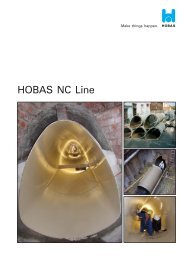 HOBAS NC Non Circular Pipe Brochure & Dimensions