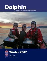 en 26 - Winter 2007 - The Canadian Coast Guard Auxiliary