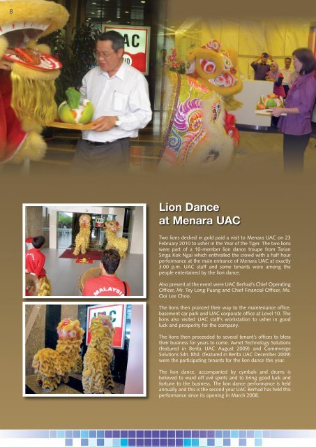 berita UAC BERHAD news