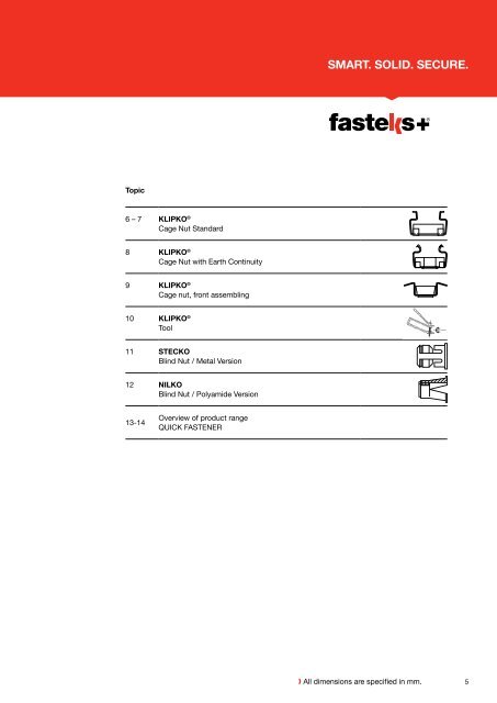 FASTEKS+® Quick Fasteners | KVT-Fastening