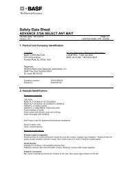 MSDS - BASF Corporation