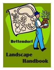 Landscape Handbook - City of Bettendorf