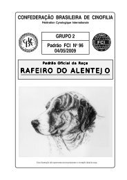 RAFEIRO DO ALENTEJO - ConfederaÃ§Ã£o Brasileira de Cinofilia