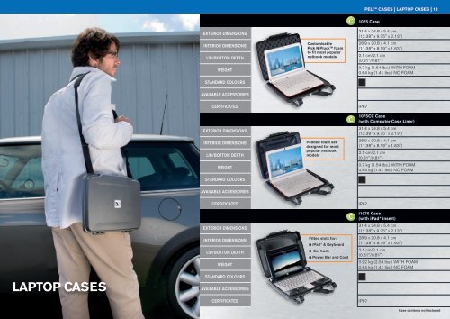 Peli Cases Data Sheet PDF - in-visible.lu