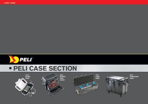 Peli Cases Data Sheet PDF - in-visible.lu