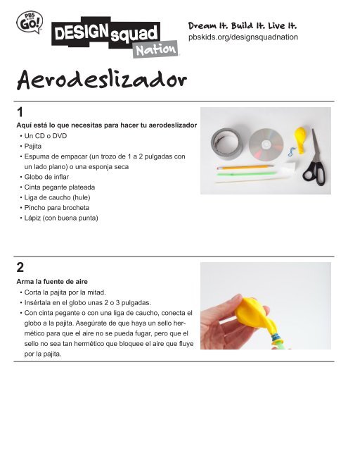 Aerodeslizador - PBS Kids