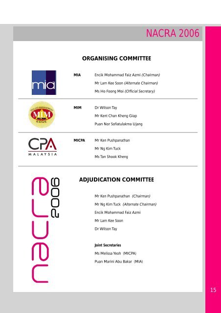 Awards - The Malaysian Institute Of Certified Public Accountants