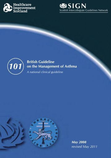 British Guideline on the Management of Asthma. (SIGN Guideline ...