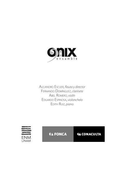 Ensayo-Concierto / Ensamble Ãnix - MÃºsica UNAM