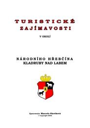 v okolÃ­ nÃ¡rodnÃ­ho h Å eb Ä Ã­na kladruby nad labem - NÃ¡rodnÃ­ hÅebÄÃ­n ...