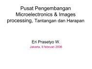 Pusat Studi Microelectronics & Images processing, Tantangan dan