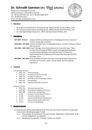 Download Resume - Geological Sciences, CMU