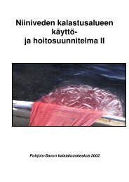 Käyttö- ja hoitosuunnitelma - Kalatalouden Keskusliitto