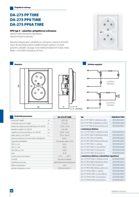 Katalog pÅepÄÅ¥ovÃ© ochrany