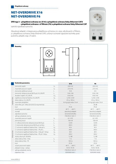 Katalog pÅepÄÅ¥ovÃ© ochrany