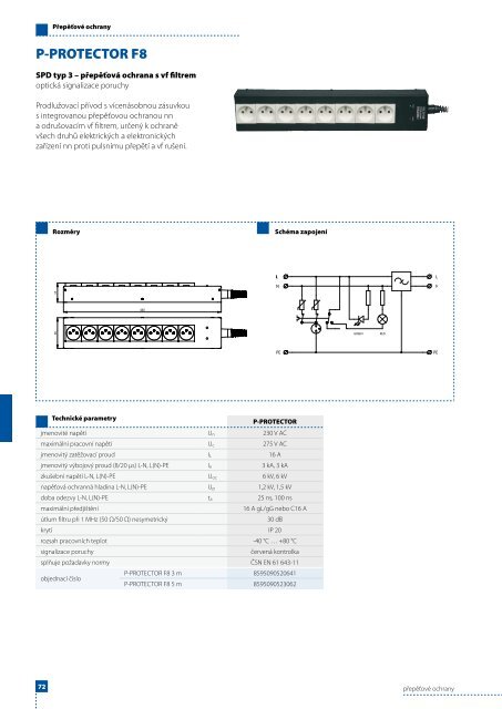 Katalog pÅepÄÅ¥ovÃ© ochrany