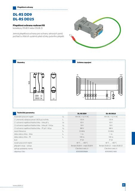 Katalog pÅepÄÅ¥ovÃ© ochrany