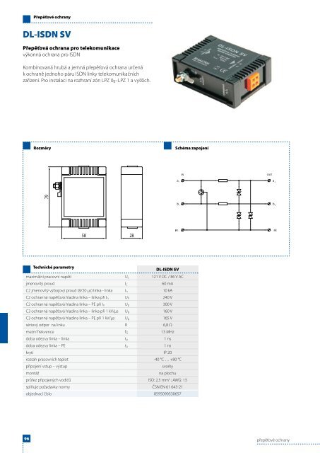 Katalog pÅepÄÅ¥ovÃ© ochrany