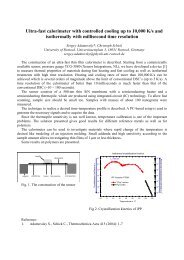 Abstracts - Polymer Physics Rostock