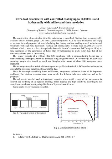 Abstracts - Polymer Physics Rostock