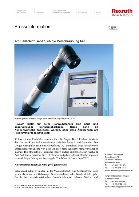 Presseinformation - Embedded Tools GmbH
