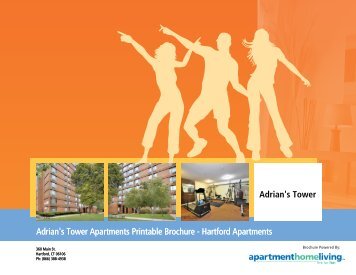 Adrian's Tower Apartments Printable Brochure - Apartments For Rent