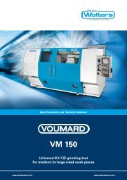 voumard vm 150 - Peter Wolters AG