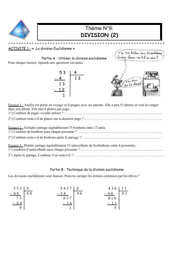 ThÃ¨me NÂ°9: DIVISION (2)